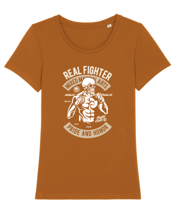 Skull MMA Fighter Roasted Orange