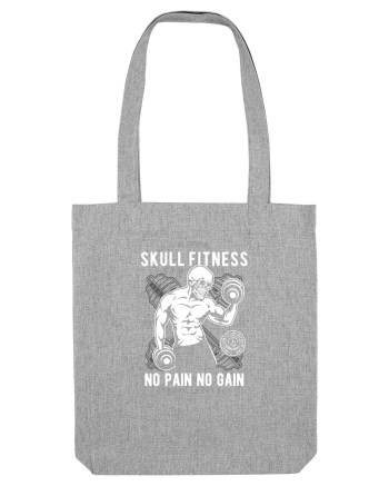 Skull Fitness Gym Heather Grey