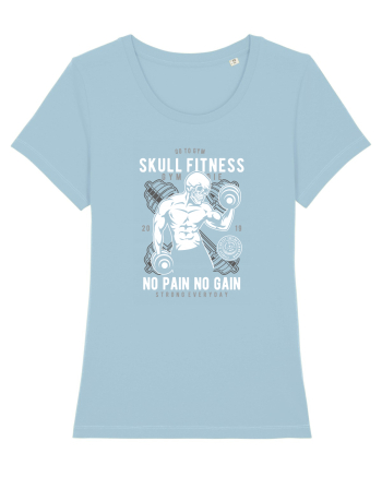 Skull Fitness Gym Sky Blue