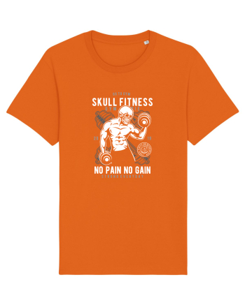 Skull Fitness Gym Bright Orange