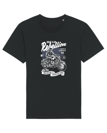 Skull Motorbiker Black