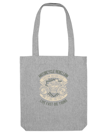 Rebel Skull Rider Heather Grey
