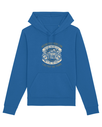 Rebel Skull Rider Royal Blue