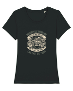 Rebel Skull Rider Tricou mânecă scurtă guler larg fitted Damă Expresser
