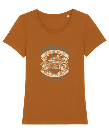 Rebel Skull Rider Roasted Orange