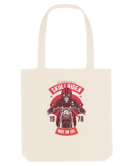 Skull Biker Red Sacoșă textilă