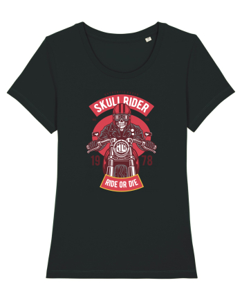 Skull Biker Red Black