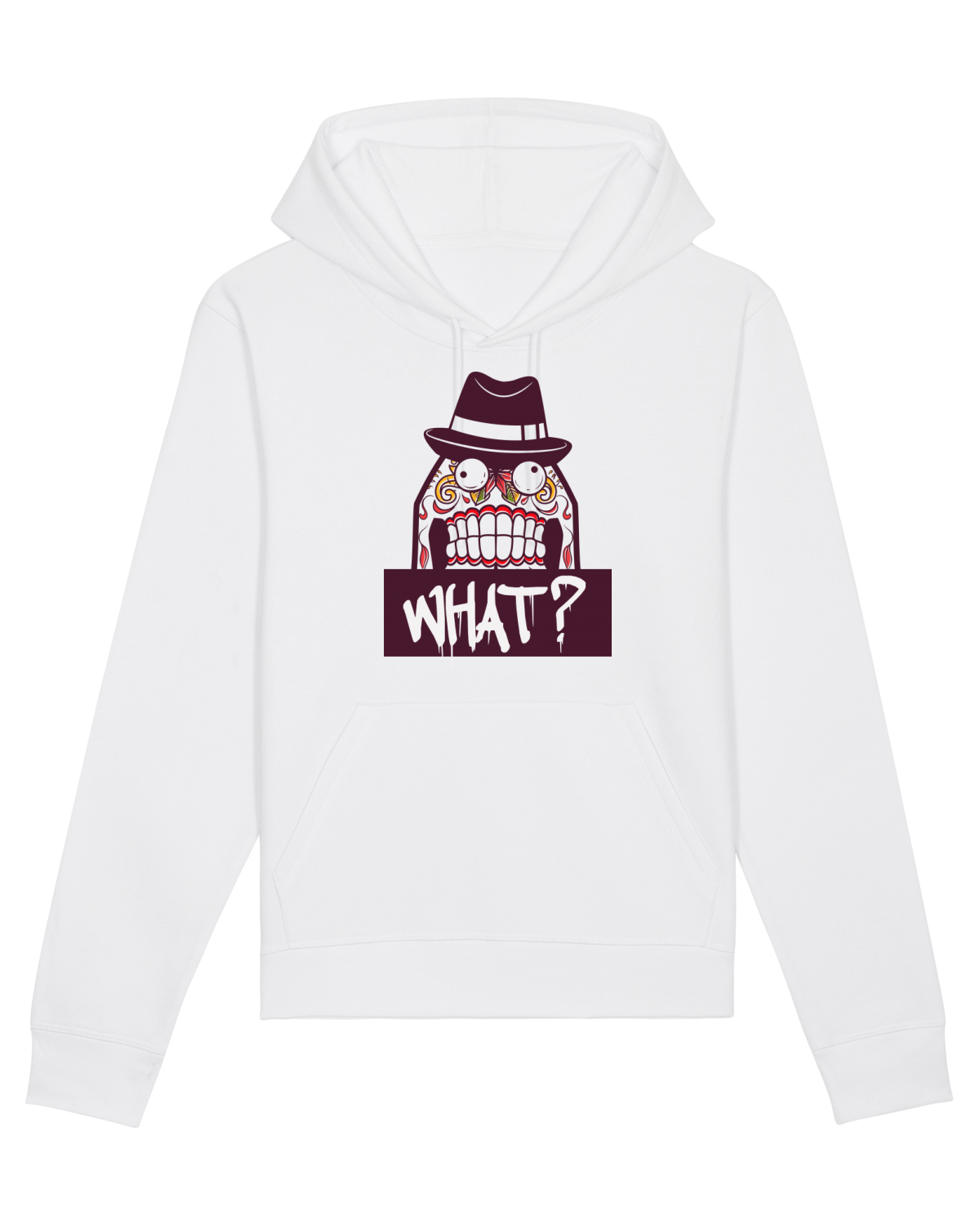 Hanorac Unisex Drummer White