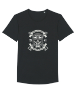 Skull Soldiers War Tricou mânecă scurtă guler larg Bărbat Skater