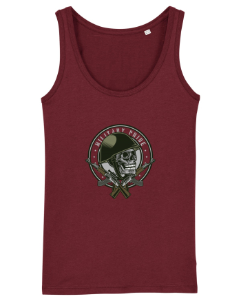 Skull Soldier Weapon Burgundy