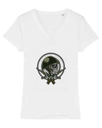 Skull Soldier Weapon White