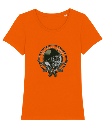 Skull Soldier Weapon Bright Orange