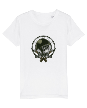 Skull Soldier Weapon White