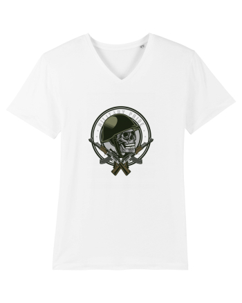 Skull Soldier Weapon White
