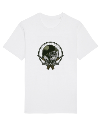 Skull Soldier Weapon White