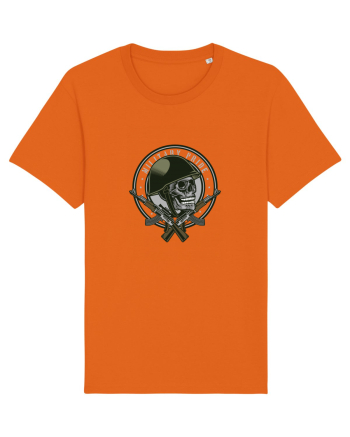 Skull Soldier Weapon Bright Orange