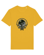Skull Soldier Weapon Tricou mânecă scurtă Unisex Rocker
