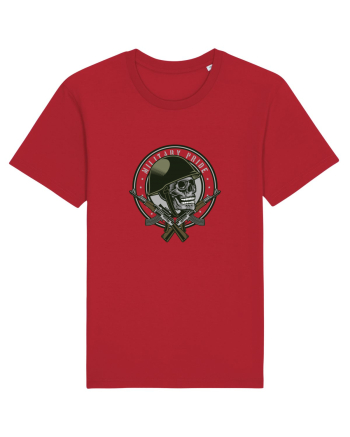 Skull Soldier Weapon Red