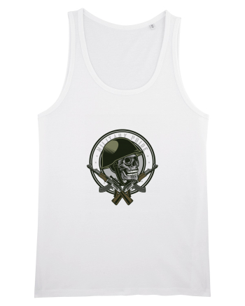 Skull Soldier Weapon White