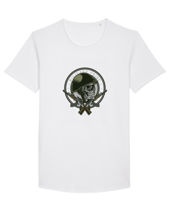 Skull Soldier Weapon White