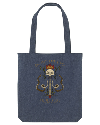 Skull Crown Sword Midnight Blue