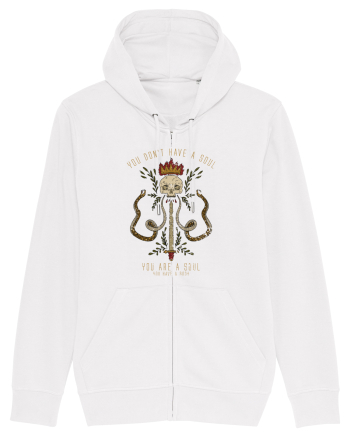 Skull Crown Sword White