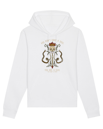 Skull Crown Sword White