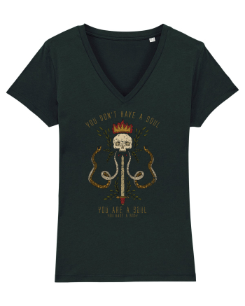 Skull Crown Sword Black