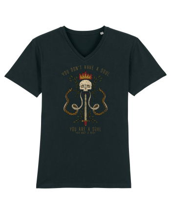 Skull Crown Sword Black