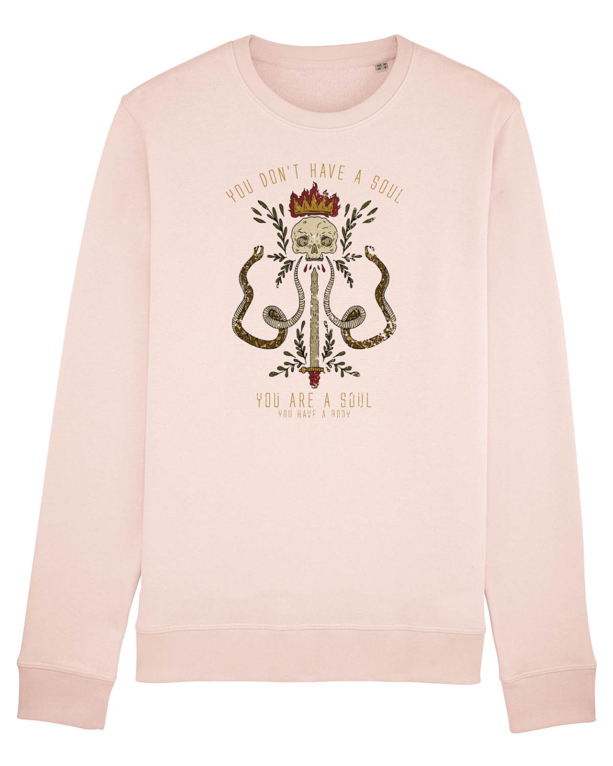 Bluză mânecă lungă Unisex Rise Candy Pink