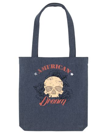American Dream Skull Midnight Blue