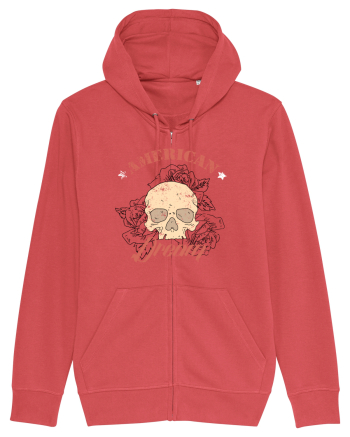 American Dream Skull Carmine Red
