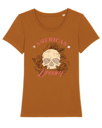 American Dream Skull Roasted Orange
