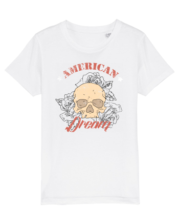 American Dream Skull White