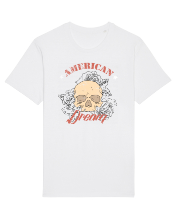 American Dream Skull White