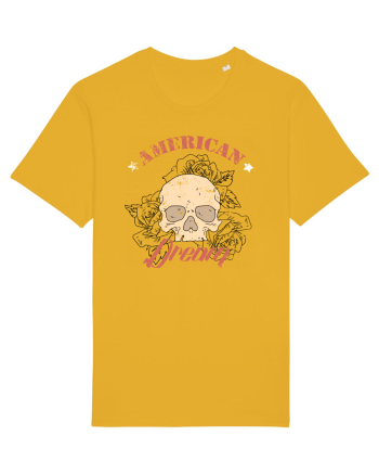 American Dream Skull Spectra Yellow