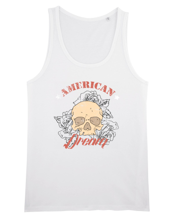 American Dream Skull White