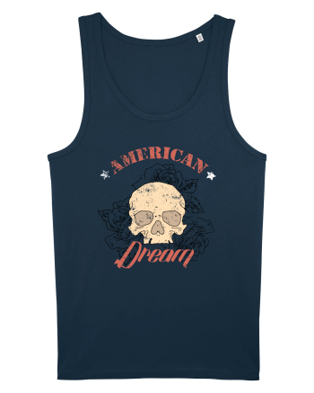American Dream Skull Navy