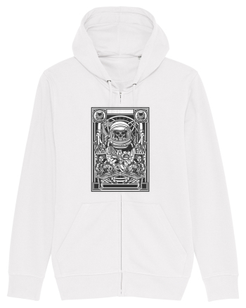 Space Skulls Rebel White