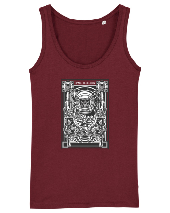Space Skulls Rebel Burgundy