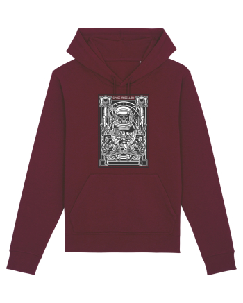 Space Skulls Rebel Burgundy