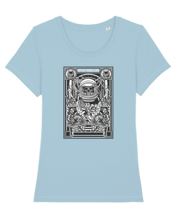 Space Skulls Rebel Sky Blue