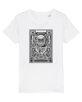 Space Skulls Rebel White