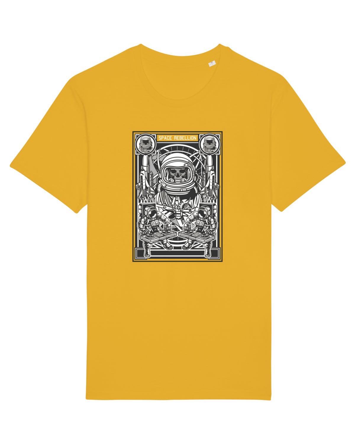 Tricou mânecă scurtă Unisex Rocker Spectra Yellow