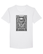 Space Skulls Rebel Tricou mânecă scurtă guler larg Bărbat Skater