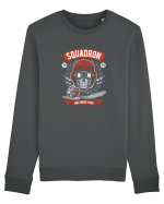 Fly Skeleton Red Bluză mânecă lungă Unisex Rise