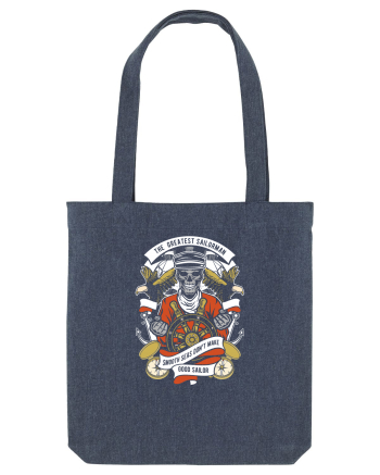 Sailor Skull Red Midnight Blue