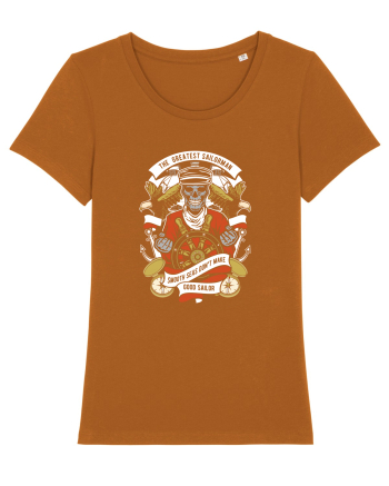 Sailor Skull Red Roasted Orange