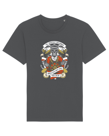Sailor Skull Red Anthracite
