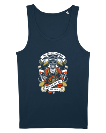 Sailor Skull Red Navy